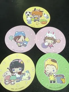 【新品】SideM☆サンリオコラボステッカーコレクション5枚set