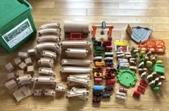 BRIO 木製レールセット IKEA 大量セットのサムネイル