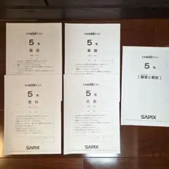 2026年最新】サピックス 5年 テストの人気アイテム - メルカリ