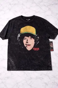 ア*グ様 新品 Stranger Things Tシャツ ブラック M オーバー