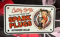 BettyBoop ベティちゃん ライセンスプレートのサムネイル