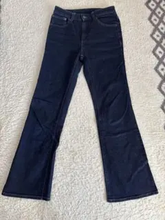 GU デニムパンツ フレアパンツ Sサイズ