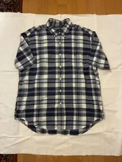 Ralph Lauren Blake 半袖シャツ ネイビー系チェック