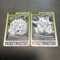 ポケモン カードダス　サイホーン　サイドン　2枚セット