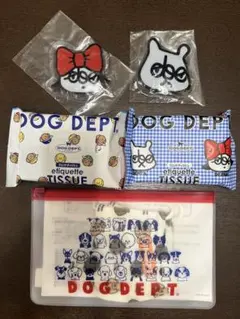 DOG DEPT ドッグデプト マナー袋 ウェットティッシュ セット - メルカリ