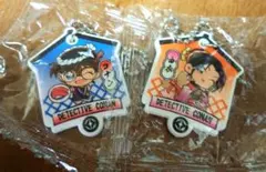 名探偵コナン ラバーキーホルダー 2個セット　くら寿司