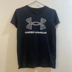 K442 Under Armour ブラック アンダーTシャツ S レディース