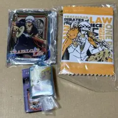 ワンピースチャーム キーホルダー ミニポーチ ロー 3点セット