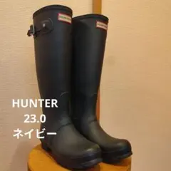 k様専用＊＊＊HUNTER　レインブーツ　長靴　ネイビー