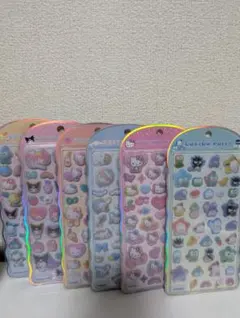 コットンパフィー　サンリオフルセット　（A）