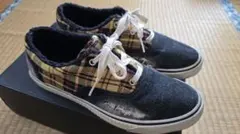 美品 DIESEL デニムスニーカー チェックのサムネイル