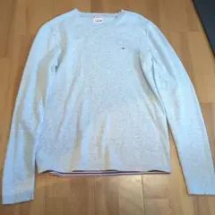Tommy クルーネック スウェット グレー M