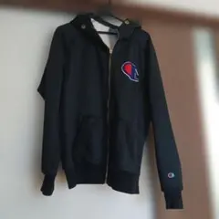 Champion Jaspo フルジップ パーカー 黒サイズ０