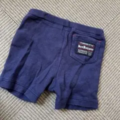 ミキハウス　ホットビスケッツ　ネイビー　70cm ハーフパンツ