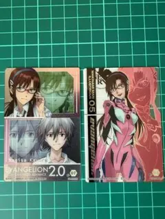 エヴァンゲリオン メタリックカード