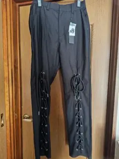 キャンディストリッパー　LACE UP LAYERED PANTS　ブラックのサムネイル