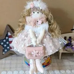 ハンドメイドドール♡カントリードール♡女の子♡お人形♡