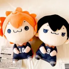 ハイキュー!! もちぴこぬいぐるみ　日向翔陽　影山飛雄　　アニメ　マスコット