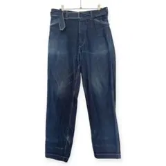COMOLI BELTED DENIM INDIGO size1