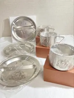 未使用　わちふぃーるど　ステンレス　食器　アウトドア　食洗機可　定価19000円