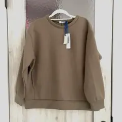 タグ付き　未使用　モカ色 フリーサイズ スウェット