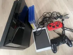 【ジャンク2点】PS4 本体とiPad +コントローラー2点