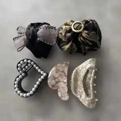 ヘアクリップ 5個セット