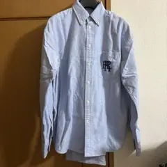 Ralph Lauren ボーイフレンドフィット シャツ 水色