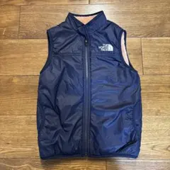 THE NORTH FACE リバーシブル ベスト　130cm ネイビー&ピンク
