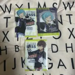 あんスタ DREAM LIVEくじ クリアフォトカード 守沢千秋 深海奏汰 3点