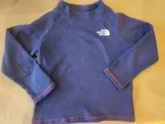 ノースフェイス 長袖フリースカットソー 120 ネイビー