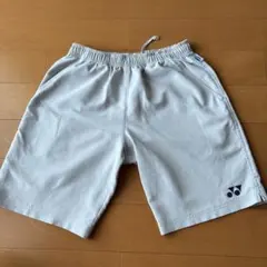 YONEX ハーフパンツ ユニM ライトグレー