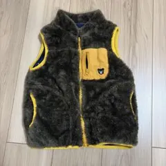 ダブルビー MIKIHOUSE 110cmフリースベスト