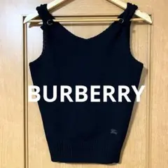【素敵なデザイン❗️】BURBERRY BLUE LABEL 黒 ニット Y2Kのサムネイル