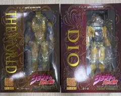 超像可動BIG ジョジョの奇妙な冒険　ディオ、ザ・ワールド　2体セット