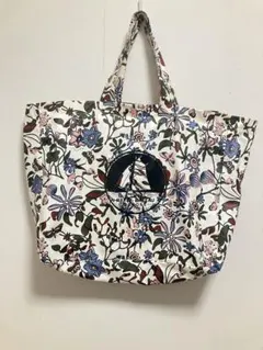 PETIT BATEAU フラワープリント 大きめトートバッグのサムネイル