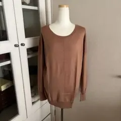 reflect リフレクト シルクカシミヤ セーター カットソー ベージュ