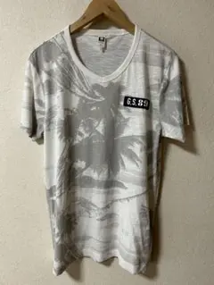 G-STAR RAW パームツリー VネックTシャツ　Lsize