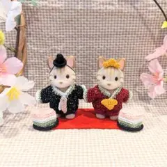 シルバニアひなまつり〜お内裏様とお雛様セット〜