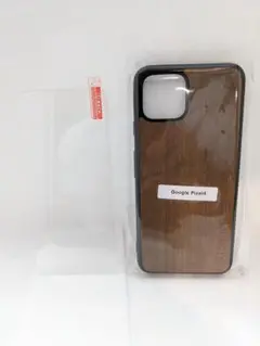 値下げ！Pixel4ウッドブラウン(保護ガラス+350円)