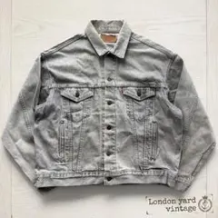 80s USA製 Levi’s 70507 グレー L#142