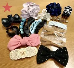 髪飾り17点まとめ売り