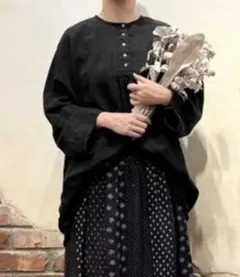 ネストローブ コットンリネンフリルストラップパンツ - メルカリ