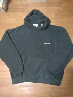 ESSENTIALS エッセンシャルズ フリースパーカー 黒　Lサイズ