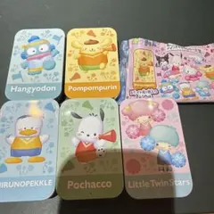 サンリオ キャラクターズ スライド缶 5個セット