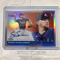 Spencer Schwellenbach Topps Chrome 直筆サイン - メルカリ