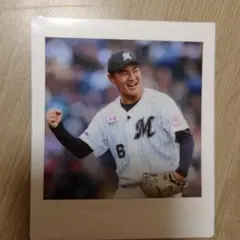 千葉ロッテマリーンズ西川史礁選手チェキ