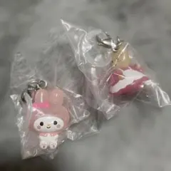 マロンクリーム　マイメロディ　ゆるっとめじるしアクセサリー　セット