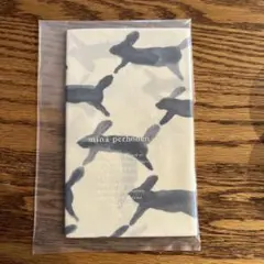 ミナペルホネン　手ぬぐい　run run run 新品