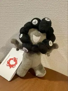 ミャクミャク 黒ミャクミャク ゴム紐付きぬいぐるみ EXPO2025